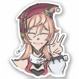 Adesivo Genshin Impact Yanfei