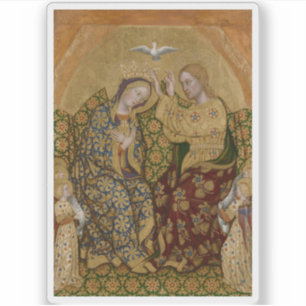 Adesivo Gentile da Fabriano - coroação da Virgem