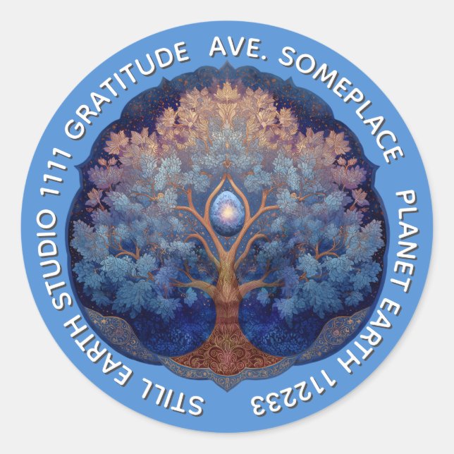 Adesivo Gentle Radiance | Árvore da Vida (Frente)