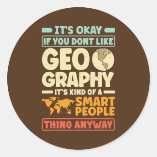 Adesivo Geography Geographer Cartography Funny 