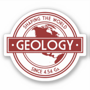 Adesivo Geologia - A Formar o Mundo Desde 4,54 Ga (N.O Ver