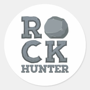 Adesivo Geologista Rock Hunter