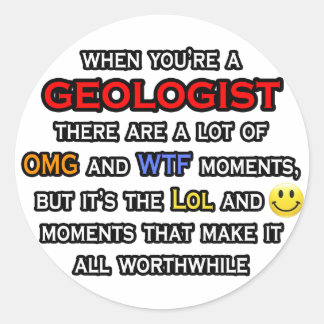 Adesivo Geólogo... OMG WTF LOL