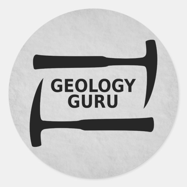 Adesivo Geology Guru Sticker (Frente)