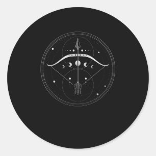 Adesivo Geometria Sagrada De Arco E Seta