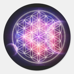 Adesivo geometria sagrado
