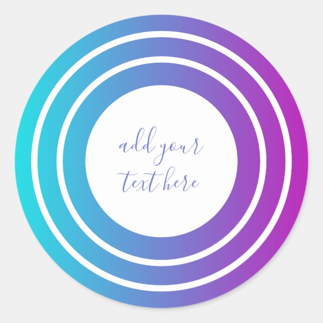 Adesivo Geométrico Colorido Moderno (Frente)