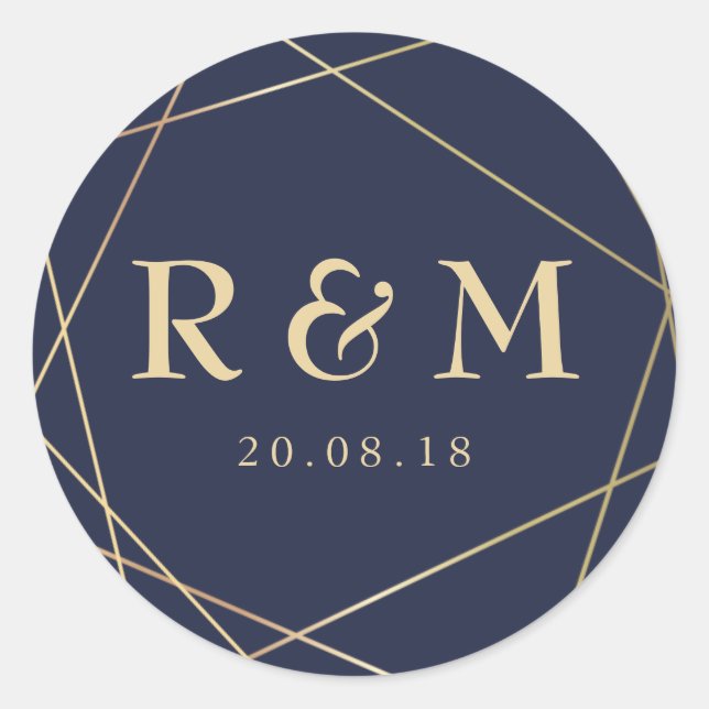 adesivo geométrico simples (Frente)