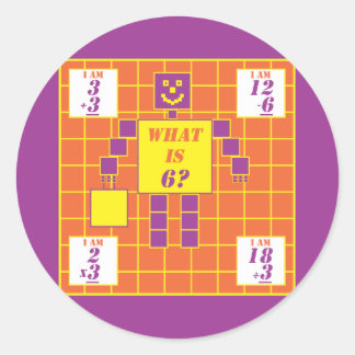 Adesivo Geometrics-Sticker-Square-Age 6