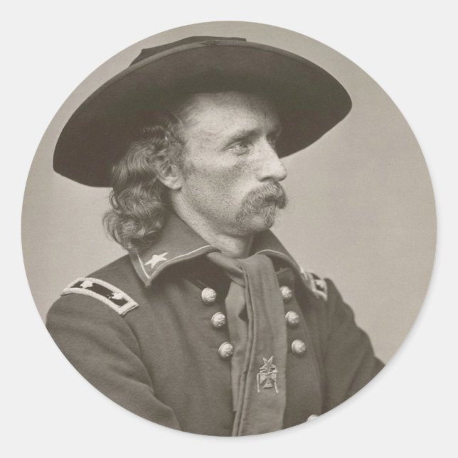 Adesivo George Armstrong Custer (Frente)