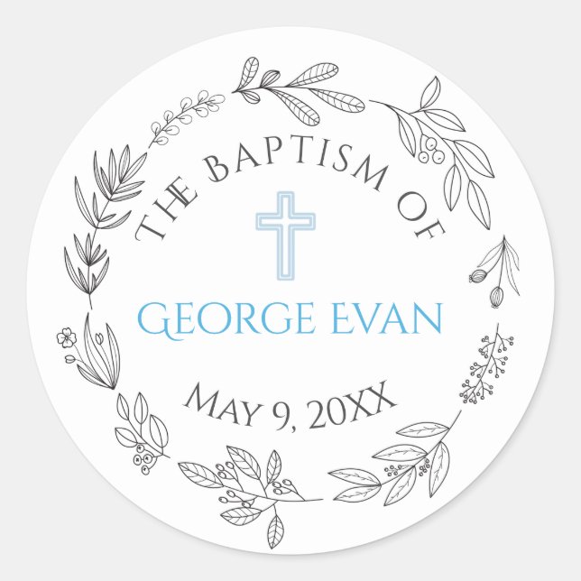 Adesivo George Baptism Sticker (Frente)