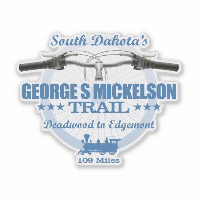Adesivo George S Mickelson Trail (H2) (Frente)