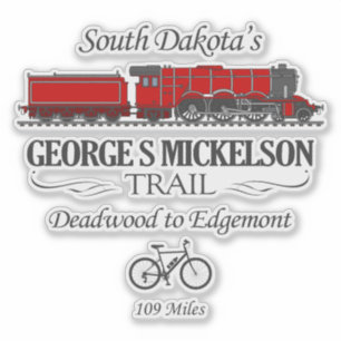 Adesivo George S Mickelson Trail (RT2)