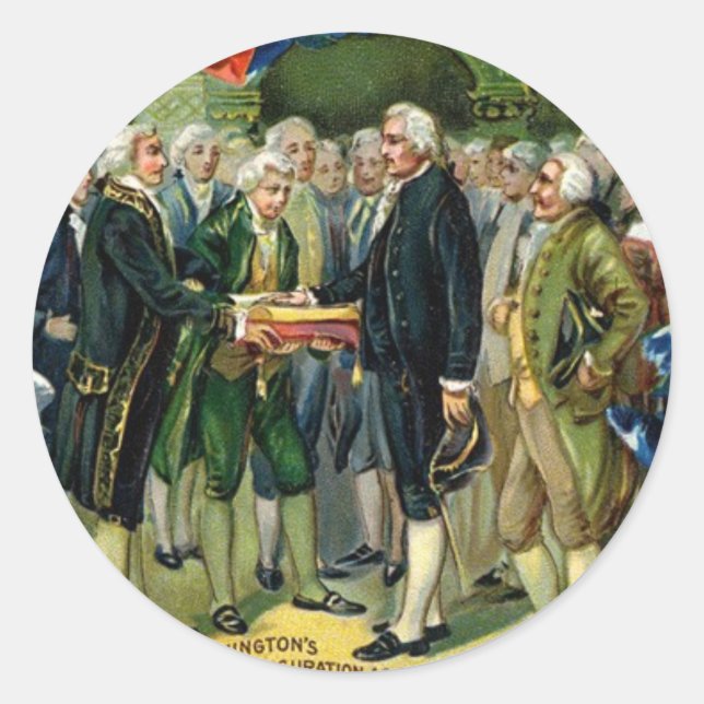 Adesivo George Washington (Frente)