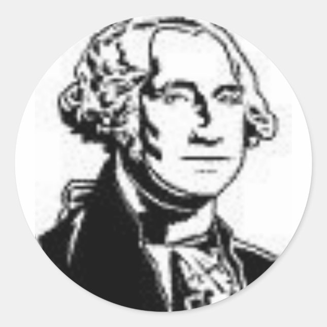 Adesivo George Washington 1 (Frente)