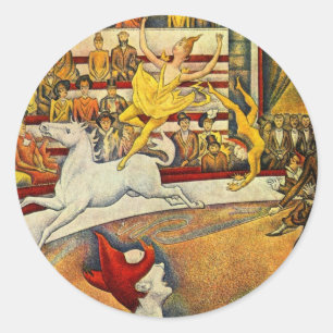 Adesivo Georges Seurat - Der Zirkus - circo
