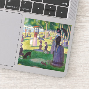 Adesivo Georges Seurat - Domingo em La Grande Jatte