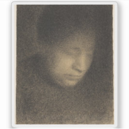 Adesivo Georges Seurat: Madame Seurat, a Mãe do Artista