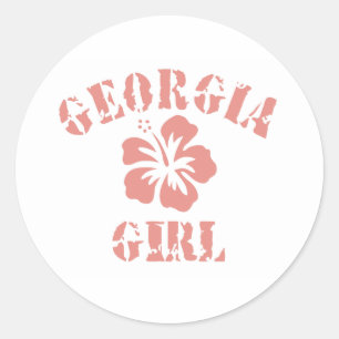 Adesivo Georgia Pink Girl
