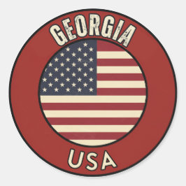 Adesivo Georgia United States of America