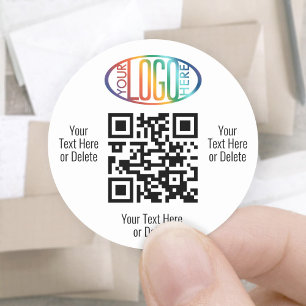 Adesivo Gerador de códigos QR e seu Promocional comercial 