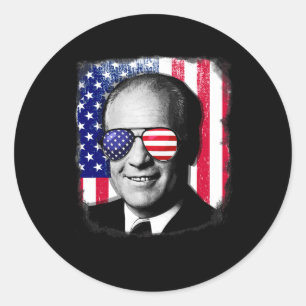 Adesivo Gerald Ford Us Flag 4 De Julho