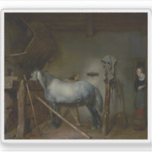 Gerard ter Borch - Equinos Estáveis