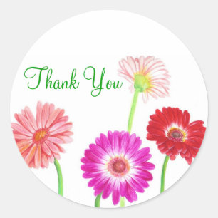 Adesivo Gerbera Daisies Sticker