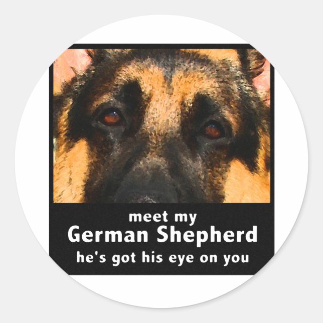 Adesivo German shepherd (Frente)
