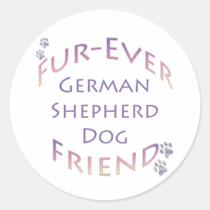 Adesivo German shepherd Cão Futuro