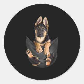 Adesivo German shepherd No Sopro De Cachorro Engraçado De