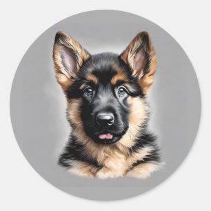 Adesivo German shepherd Puppy