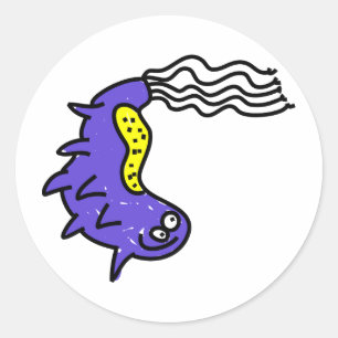 Adesivo Germe parvo dos desenhos animados