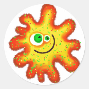 Adesivo Germe pintado