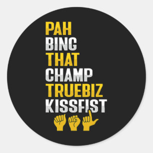 Adesivo Gesto manual Audição surda Perda de Consciência 8