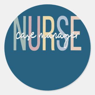 Adesivo Gestor de Casos de Enfermagem do Enfermeiro Boho N