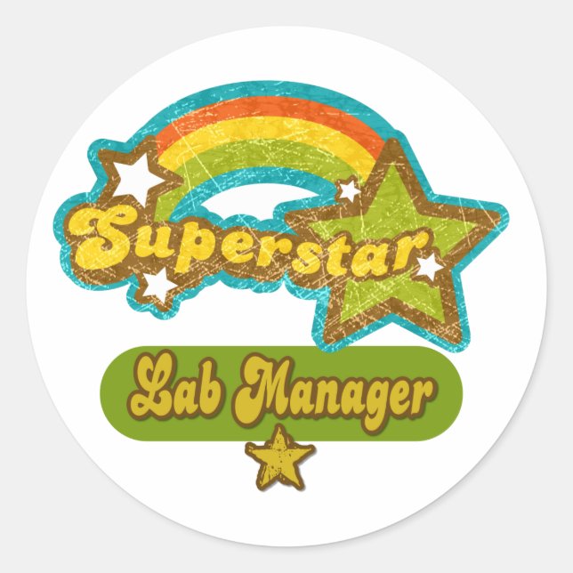 Adesivo Gestor de Laboratórios Superstar (Frente)
