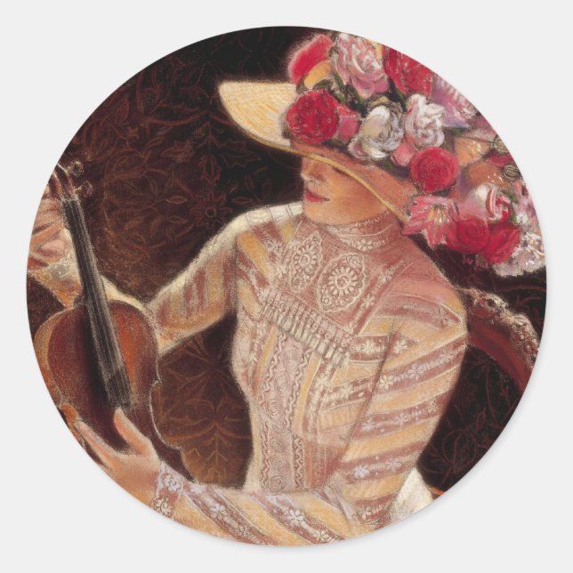 Adesivo "Get in Tune", por Sue Halstenberg (Frente)