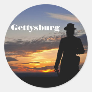 Adesivo Gettysburg Sunset Sticker