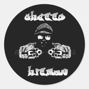 Adesivo Ghetto Hitman Sticker
