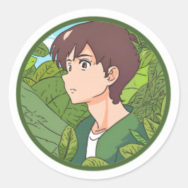 Adesivo Ghibli Sticker: Um Dia da Natureza Adorável
