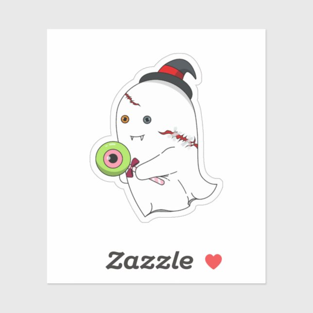 Adesivo ghost (Folha)