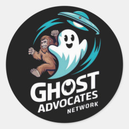 Adesivo Ghost Advocate Network Sticker