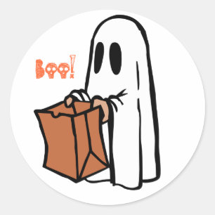Adesivo Ghost Boo Sticker