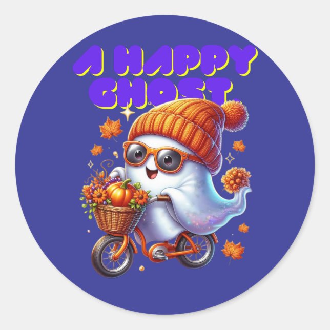 Adesivo Ghost Boo Sticker (Frente)