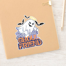 Adesivo Ghost Boo Yah Ghoul Friend ID847 Sticker