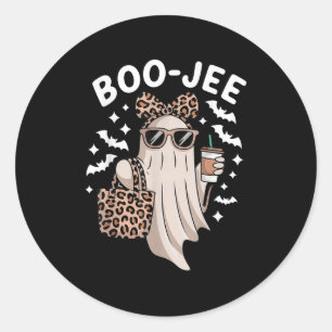 Adesivo Ghost Coffee Boo-jee Halloween Boujee Ghost