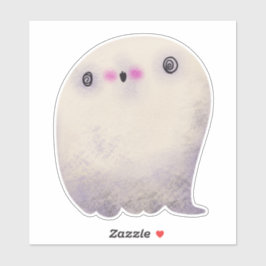 Adesivo Ghost da decoração do Dia das Bruxas Bonita