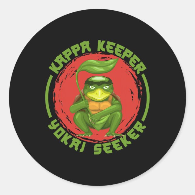 Adesivo Ghost Demon Kappa Keeper Busker Monster (Frente)