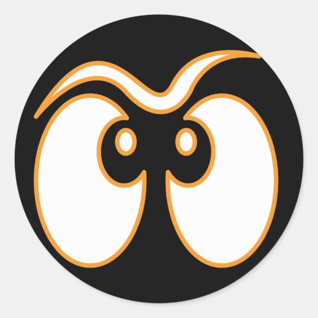 Adesivo Ghost Eyes Halloween Stickers (Frente)